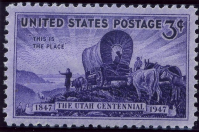 Scott 950 3 Cent Stamp Utah Centennial