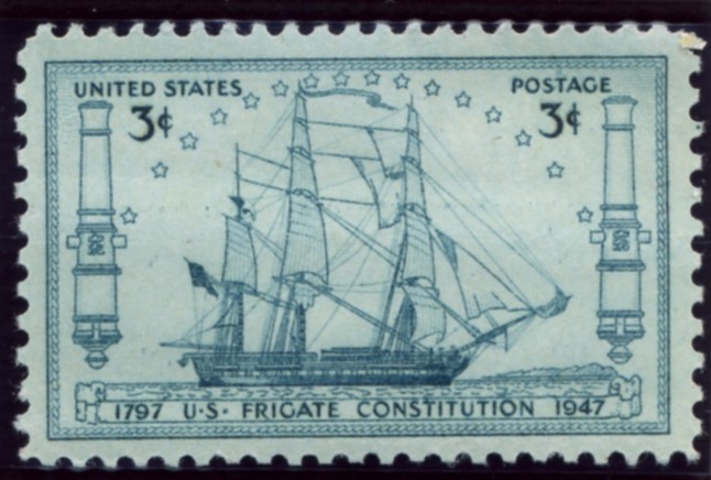 Scott 951 3 Cent Stamp Frigate Constitution
