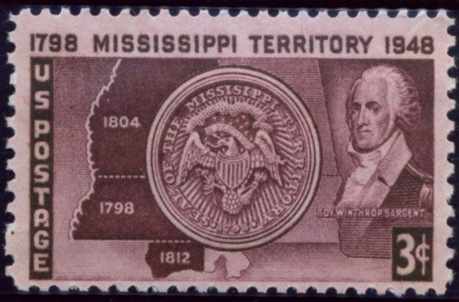 Scott 955 3 Cent Stamp Mississippi Territory