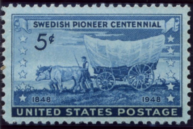 Scott 958 5 Cent Stamp Swedish Pioneers Centennial