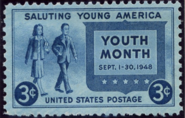 Scott 963 3 Cent Stamp Youth Month