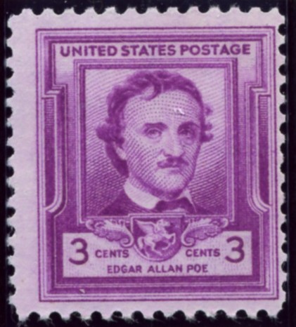 Scott 986 3 Cent Stamp Edgar Allen Poe