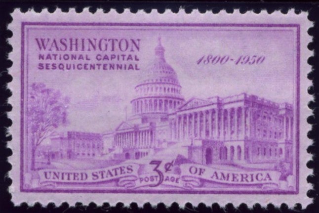 Scott 992 3 Cent Stamp Capitol Building
