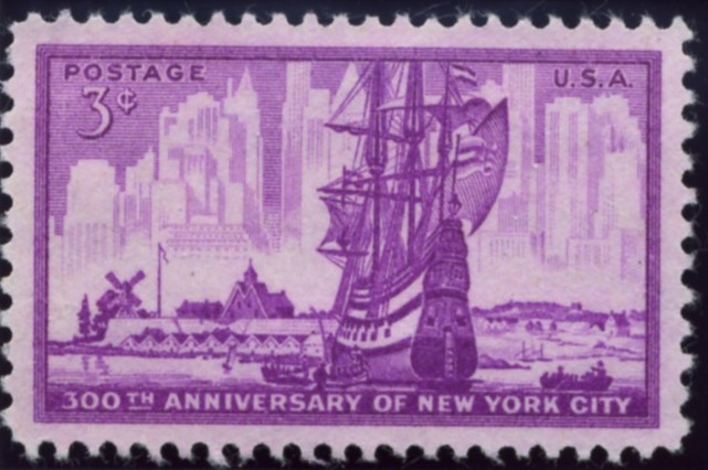 Scott 1027 3 Cent Stamp New York City