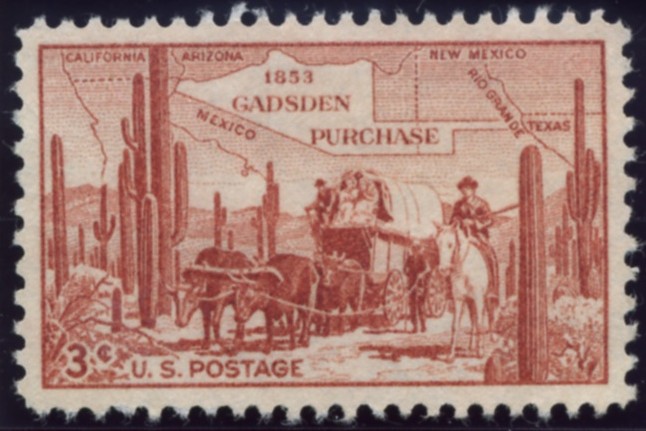 Scott 1028 3 Cent Stamp Gadsden Purchase