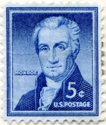 Scott 1038 5 Cent Stamp James Monroe a