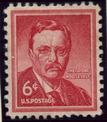 Scott 1039 6 Cent Stamp Theodore Roosevelt