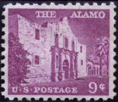 Scott 1043 9 Cent Stamp The Alamo