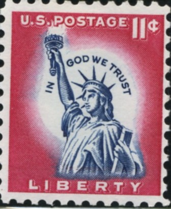 Scott 1044a 11 Cent Stamp Statue of Liberty