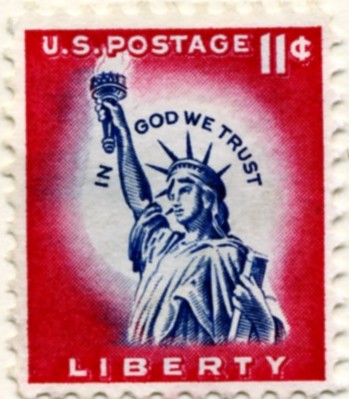 Scott 1044a 11 Cent Stamp Statue of Liberty a