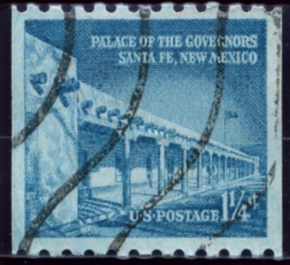 Scott 1054a 1 1/4 Cent Stamp Palace of Governors coil stamp