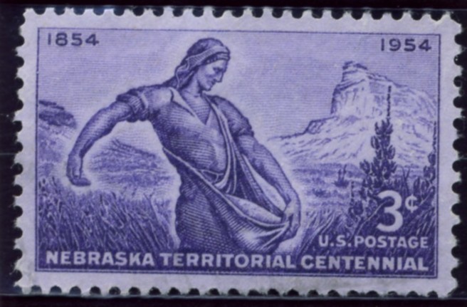 Scott 1060 3 Cent Stamp Nebraska Territory