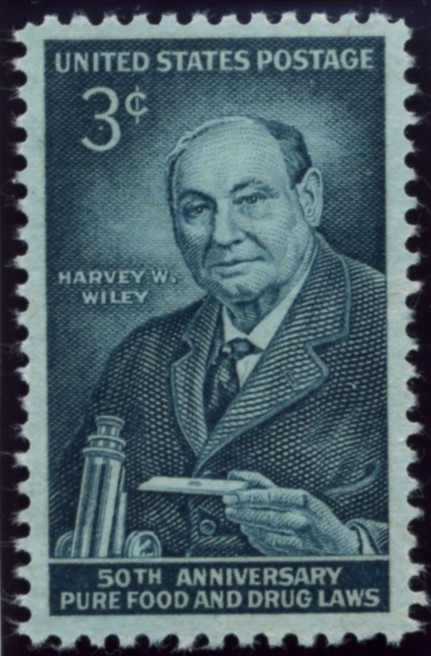 Scott 1080 3 Cent Stamp Harvey Wiley Pure Food and Drug Act