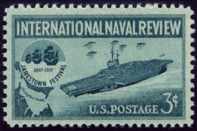 Scott 1091 3 Cent Stamp International Naval Review