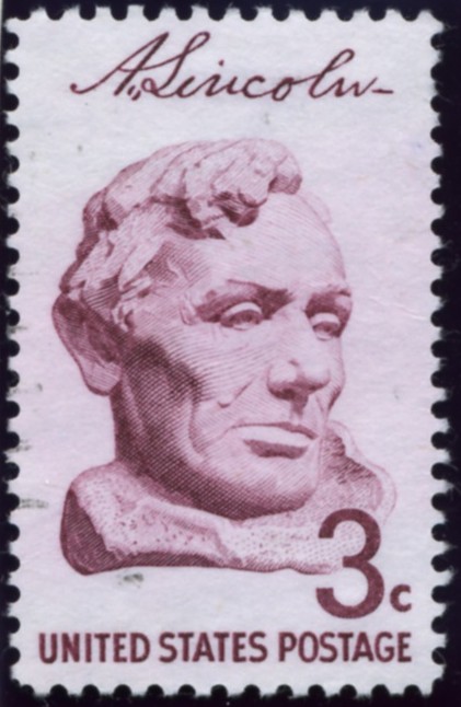 Scott 1114 3 Cent Stamp Bust of Lincoln