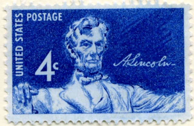 Scott 1116 4 Cent Stamp Statue of Lincoln a