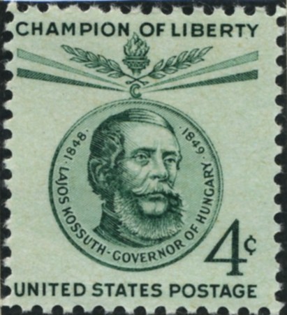 Scott 1117 4 Cent Stamp Lajos Kossuth