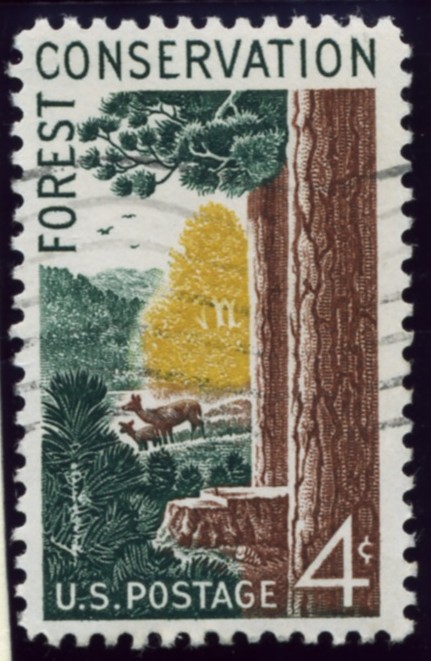 Scott 1122 4 Cent Stamp Forest Conservation