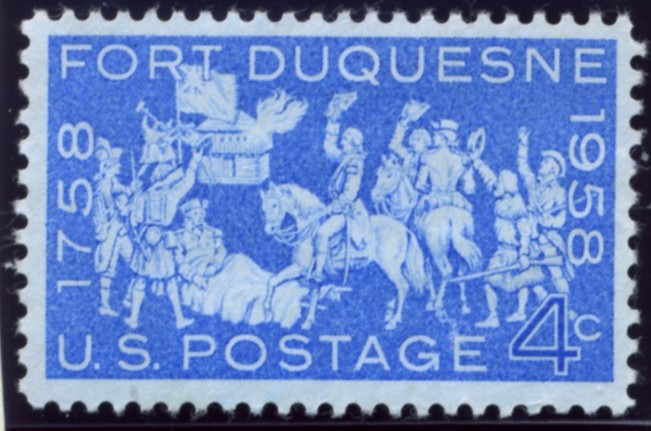 Scott 1123 4 Cent Stamp Fort Duquesne