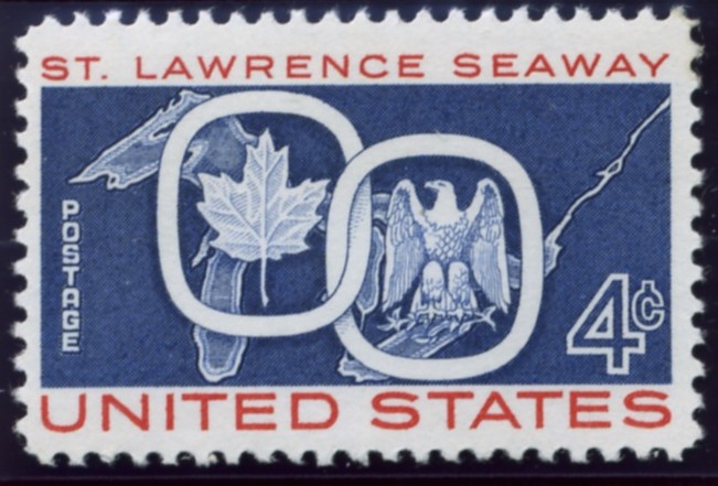 Scott 1131 4 Cent Stamp St Lawrence Seaway