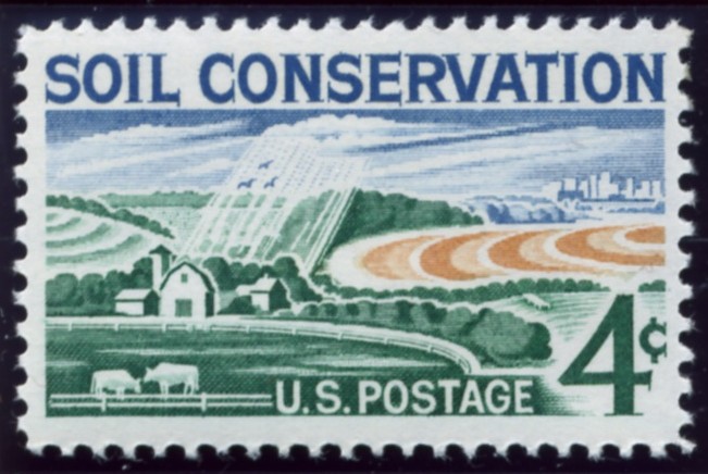 Scott 1133 4 Cent Stamp Soil Conservation