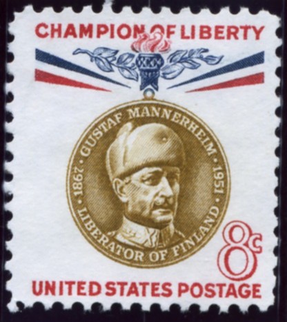 Scott 1166 8 Cent Stamp Gustaf Mannerheim