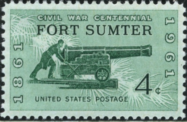 Scott 1178 4 Cent Stamp Fort Sumter
