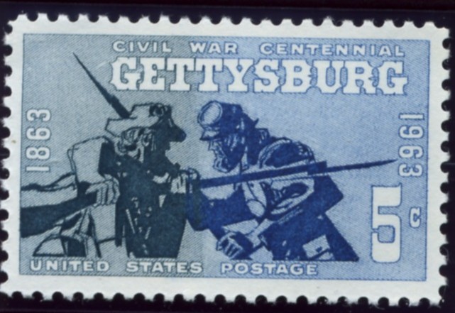 Scott 1180 5 Cent Stamp Gettysburg