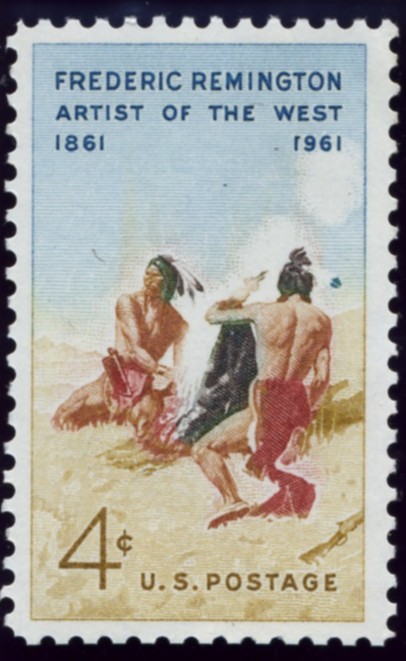 Scott 1187 4 Cent Stamp Frederick Remington Artist of the West