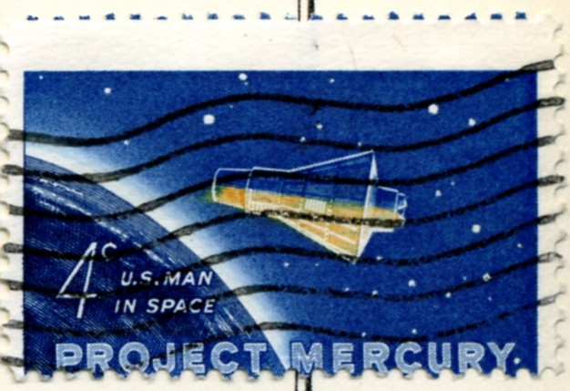 Scott 1193 4 Cent Stamp Project Mercury a