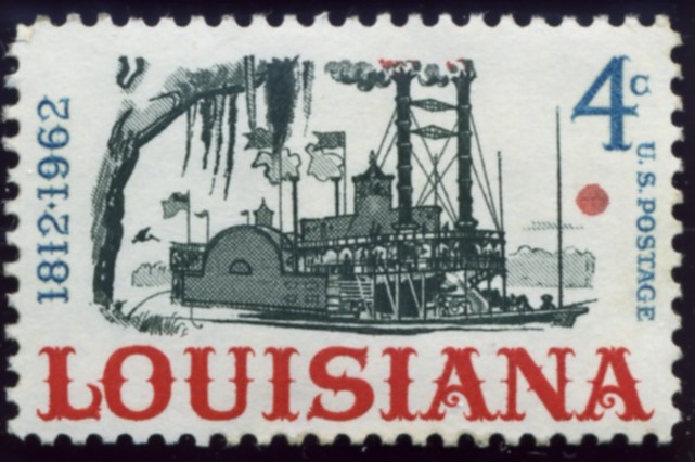 Scott 1197 4 Cent Stamp Louisiana Statehood