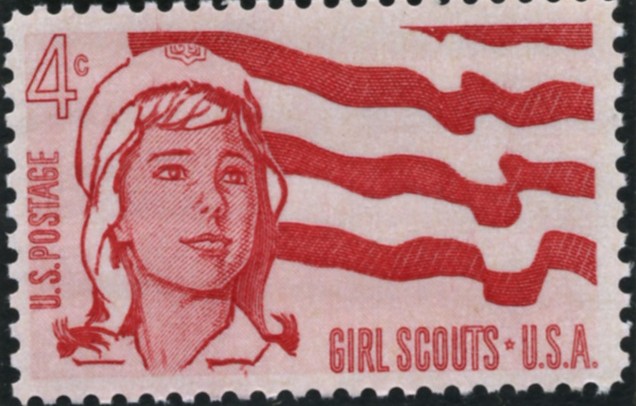 Scott 1199 4 Cent Stamp Girl Scouts