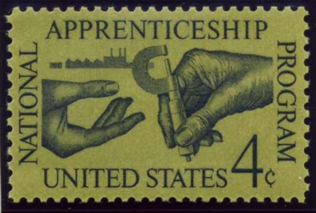 Scott 1201 4 Cent Stamp Apprenticeship Act