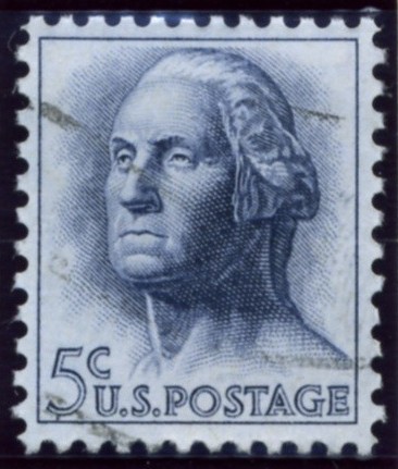 Scott 1213 5 Cent Stamp George Washington Definitive