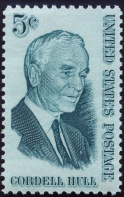 Scott 1235 5 Cent Stamp Cordell Hull