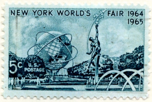 Scott 1244 5 Cent Stamp New York World's Fair a