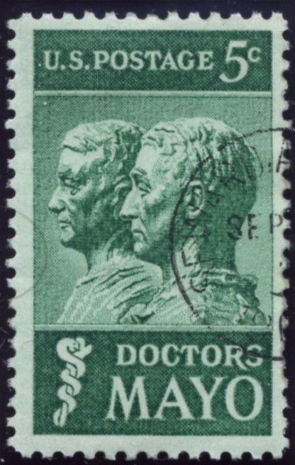 Scott 1251 5 Cent Stamp The Doctors Mayo