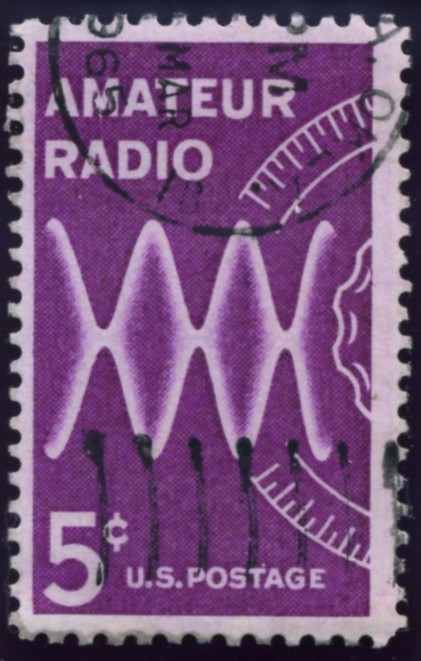 Scott 1260 5 Cent Stamp Amateur Radio
