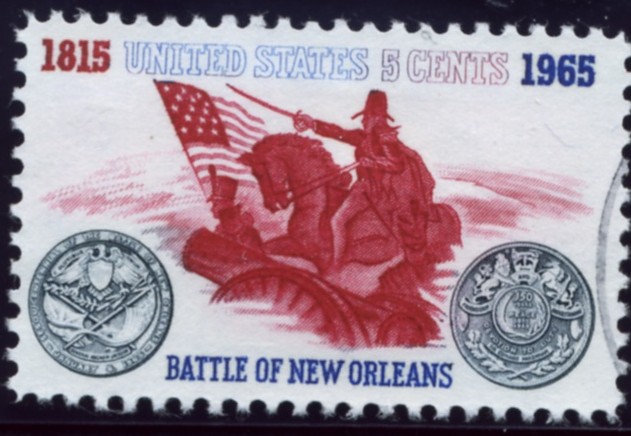 Scott 1261 5 Cent Stamp Battle of New Orleans