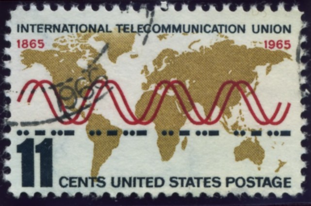 Scott 1274 11 Cent Stamp International Telecommunication Union