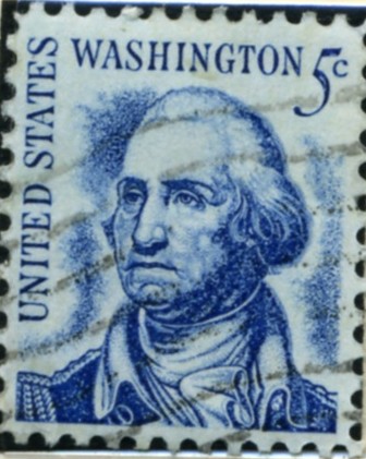 Scott 1283 5 Cent Stamp George Washington