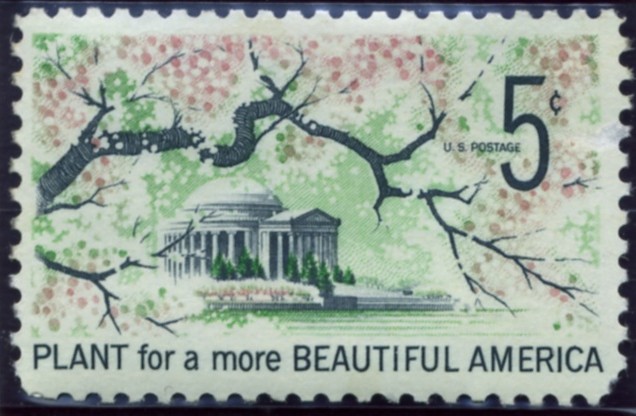 Scott 1318 5 Cent Stamp Plant for Beautification