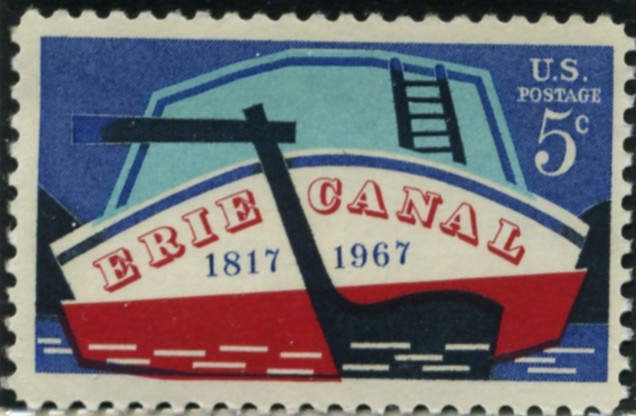 Scott 1325 5 Cent Stamp Erie Canal