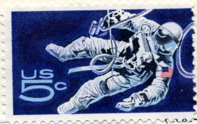 Scott 1331 5 Cent Stamp Astronaut