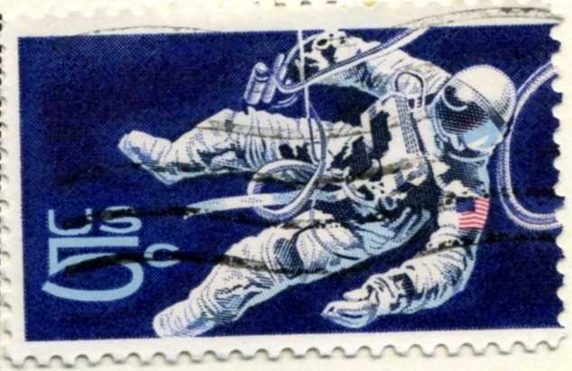 Scott 1331 5 Cent Stamp Astronaut a