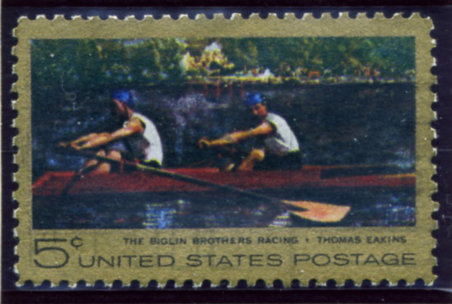 Scott 1335 5 Cent Stamp Thomas Eakins a