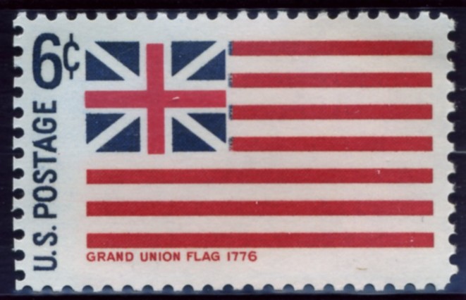 Scott 1352 6 Cent Stamp Grand Union Flag