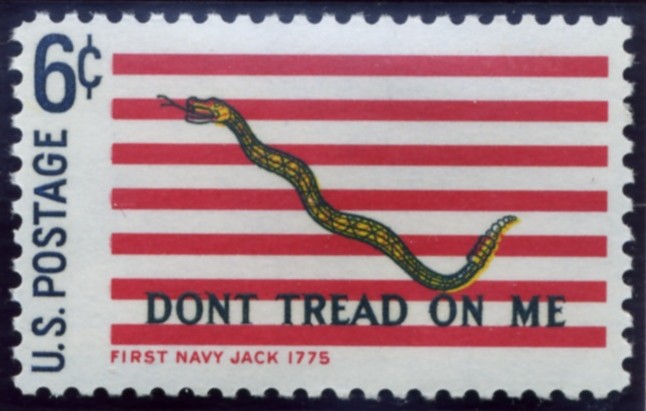 Scott 1354 6 Cent Stamp First Navy Jack