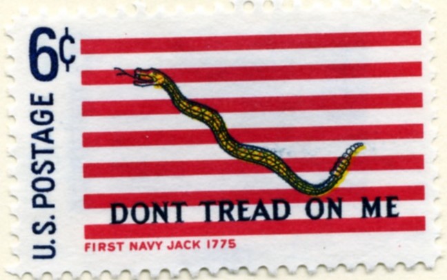 Scott 1354 6 Cent Stamp First Navy Jack a