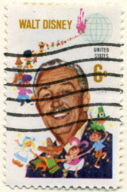 Scott 1355 6 Cent Stamp Walt Disney
